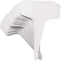 Dylan-EU 100 Piezas Etiquetas de Planta Marcadores de Planta de plástico Etiquetas de jardín Blanco Adecuado para…